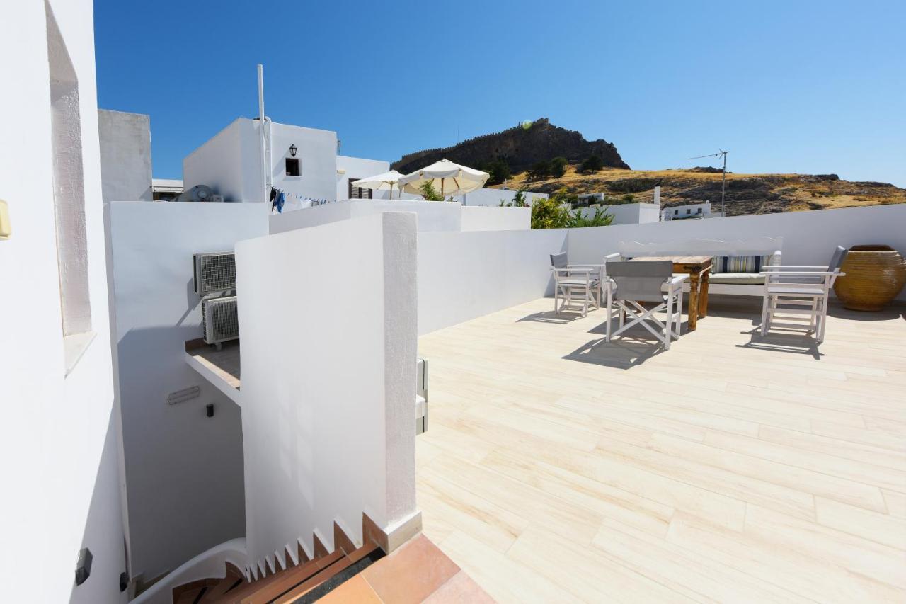 Pera Houses 2-Bedroom In The Center Of Lindos Dış mekan fotoğraf