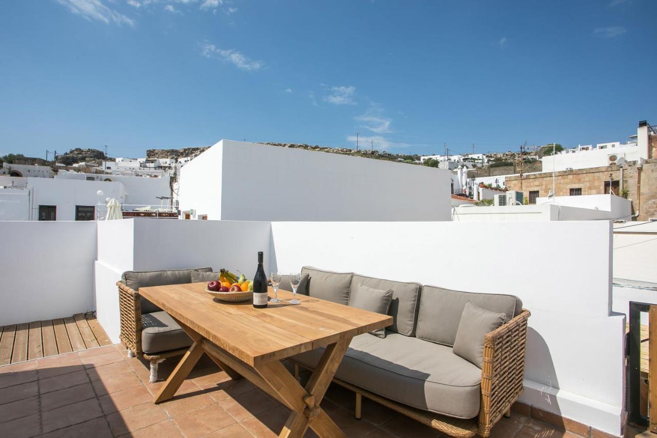 Pera Houses 2-Bedroom In The Center Of Lindos Dış mekan fotoğraf