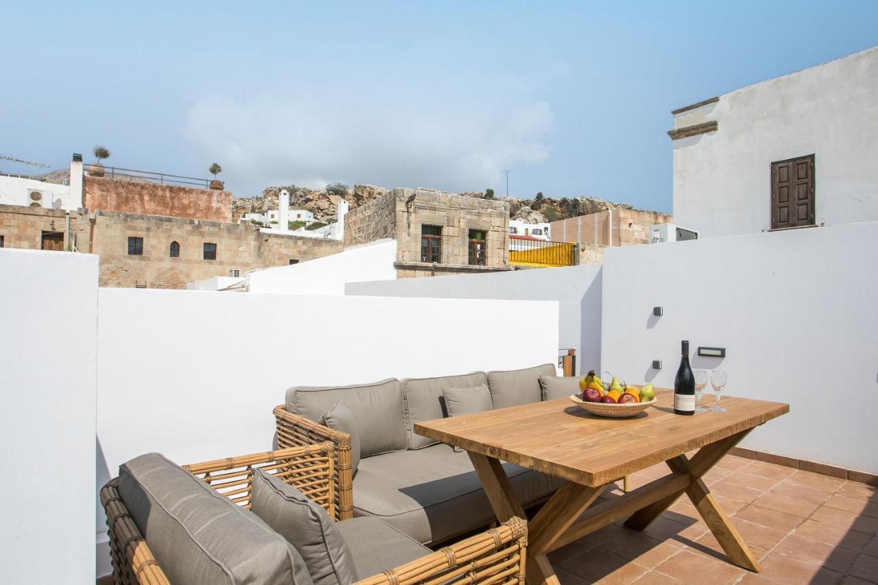 Pera Houses 2-Bedroom In The Center Of Lindos Dış mekan fotoğraf